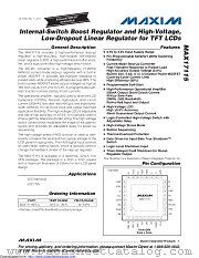 MAX17115ETJ+TCH3 datasheet pdf MAXIM - Dallas Semiconductor