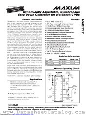 MAX1717EEG+ datasheet pdf MAXIM - Dallas Semiconductor