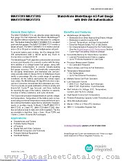 MAX17215X+T0E datasheet pdf MAXIM - Dallas Semiconductor