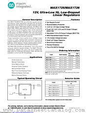 MAX1726EUK25/V+T datasheet pdf MAXIM - Dallas Semiconductor