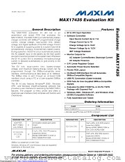 MAX17435EVKIT datasheet pdf MAXIM - Dallas Semiconductor