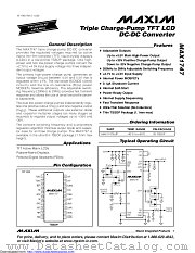 MAX1747EUP+ datasheet pdf MAXIM - Dallas Semiconductor