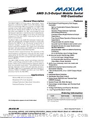 MAX17480GTL+T datasheet pdf MAXIM - Dallas Semiconductor