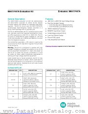 MAX17497AEVKIT# datasheet pdf MAXIM - Dallas Semiconductor