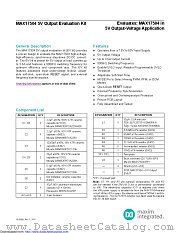 MAX17504EVKITB datasheet pdf MAXIM - Dallas Semiconductor