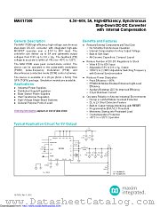 MAX17506ATP+ datasheet pdf MAXIM - Dallas Semiconductor