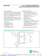 MAX17542GUEVKIT# datasheet pdf MAXIM - Dallas Semiconductor