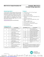 MAX17543EVKITB datasheet pdf MAXIM - Dallas Semiconductor