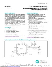 MAX17544ATP+T datasheet pdf MAXIM - Dallas Semiconductor