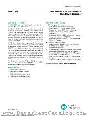 MAX17558ATJ+ datasheet pdf MAXIM - Dallas Semiconductor