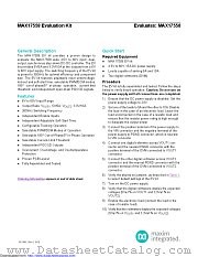 MAX17558EVKIT datasheet pdf MAXIM - Dallas Semiconductor