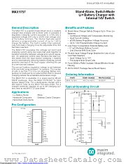 MAX1757EAI+T datasheet pdf MAXIM - Dallas Semiconductor