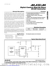 MAX1801EKA+T datasheet pdf MAXIM - Dallas Semiconductor