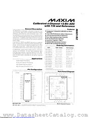 MAX182AEWI+ datasheet pdf MAXIM - Dallas Semiconductor