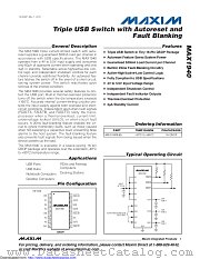 MAX1940EEE+ datasheet pdf MAXIM - Dallas Semiconductor