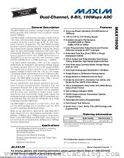 MAX19506ETM+T datasheet pdf MAXIM - Dallas Semiconductor