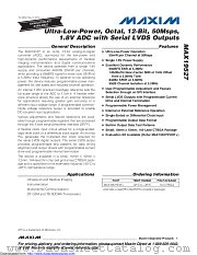 MAX19527EXE+ datasheet pdf MAXIM - Dallas Semiconductor
