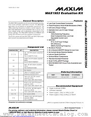 MAX1953EVKIT datasheet pdf MAXIM - Dallas Semiconductor