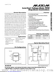 MAX1966ESA+T datasheet pdf MAXIM - Dallas Semiconductor
