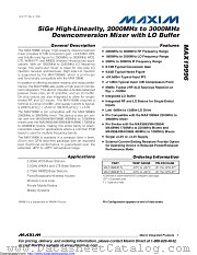 MAX19996 datasheet pdf MAXIM - Dallas Semiconductor