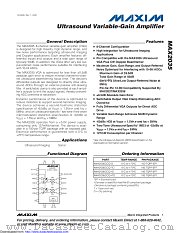 MAX2035 datasheet pdf MAXIM - Dallas Semiconductor