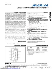 MAX2037CCQ+ datasheet pdf MAXIM - Dallas Semiconductor
