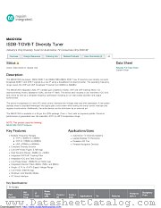 MAX2135AE/W+C76 datasheet pdf MAXIM - Dallas Semiconductor