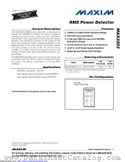 MAX2203 datasheet pdf MAXIM - Dallas Semiconductor