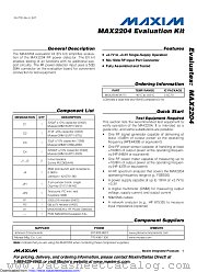 MAX2204EVKIT+ datasheet pdf MAXIM - Dallas Semiconductor