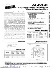 MAX2268EUE+ datasheet pdf MAXIM - Dallas Semiconductor