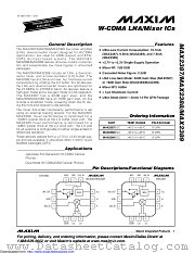 MAX2389EGC datasheet pdf MAXIM - Dallas Semiconductor