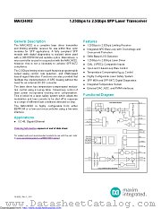 MAX24002 datasheet pdf MAXIM - Dallas Semiconductor