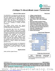 MAX24003TL+T datasheet pdf MAXIM - Dallas Semiconductor