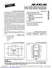 MAX2406EEP+ datasheet pdf MAXIM - Dallas Semiconductor