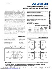 MAX2633EUT+T datasheet pdf MAXIM - Dallas Semiconductor