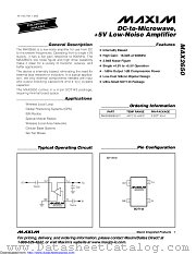 MAX2650PCB datasheet pdf MAXIM - Dallas Semiconductor