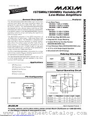 MAX2654EXT datasheet pdf MAXIM - Dallas Semiconductor