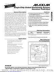 MAX2745ECM+D datasheet pdf MAXIM - Dallas Semiconductor
