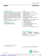 MAX2852 datasheet pdf MAXIM - Dallas Semiconductor