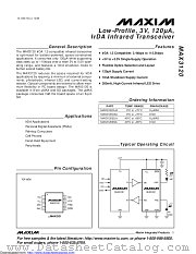 MAX3120ETA+ datasheet pdf MAXIM - Dallas Semiconductor