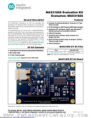 MAX31855EVKIT# datasheet pdf MAXIM - Dallas Semiconductor