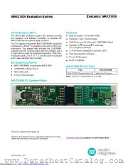 MAX31856EVSYS datasheet pdf MAXIM - Dallas Semiconductor