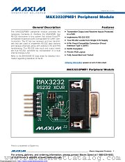 MAX3232PMB1 datasheet pdf MAXIM - Dallas Semiconductor