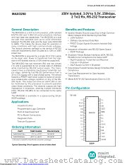 MAX3250EAI+ datasheet pdf MAXIM - Dallas Semiconductor