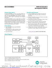 MAX32600MBED# datasheet pdf MAXIM - Dallas Semiconductor