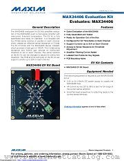 MAX34406EVKIT datasheet pdf MAXIM - Dallas Semiconductor
