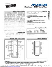 MAX3509EUP+ datasheet pdf MAXIM - Dallas Semiconductor