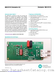 MAX35101EVKIT datasheet pdf MAXIM - Dallas Semiconductor