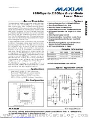 MAX3656E/D datasheet pdf MAXIM - Dallas Semiconductor