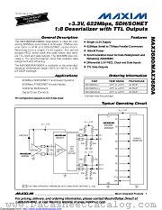 MAX3680EAI+ datasheet pdf MAXIM - Dallas Semiconductor